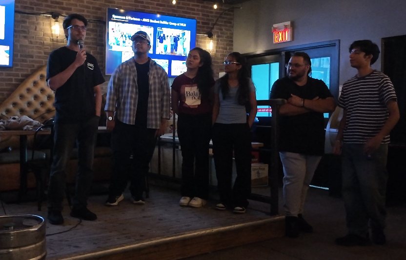 AWS Student Builder Group at Wilfrid Laurier University volunteers