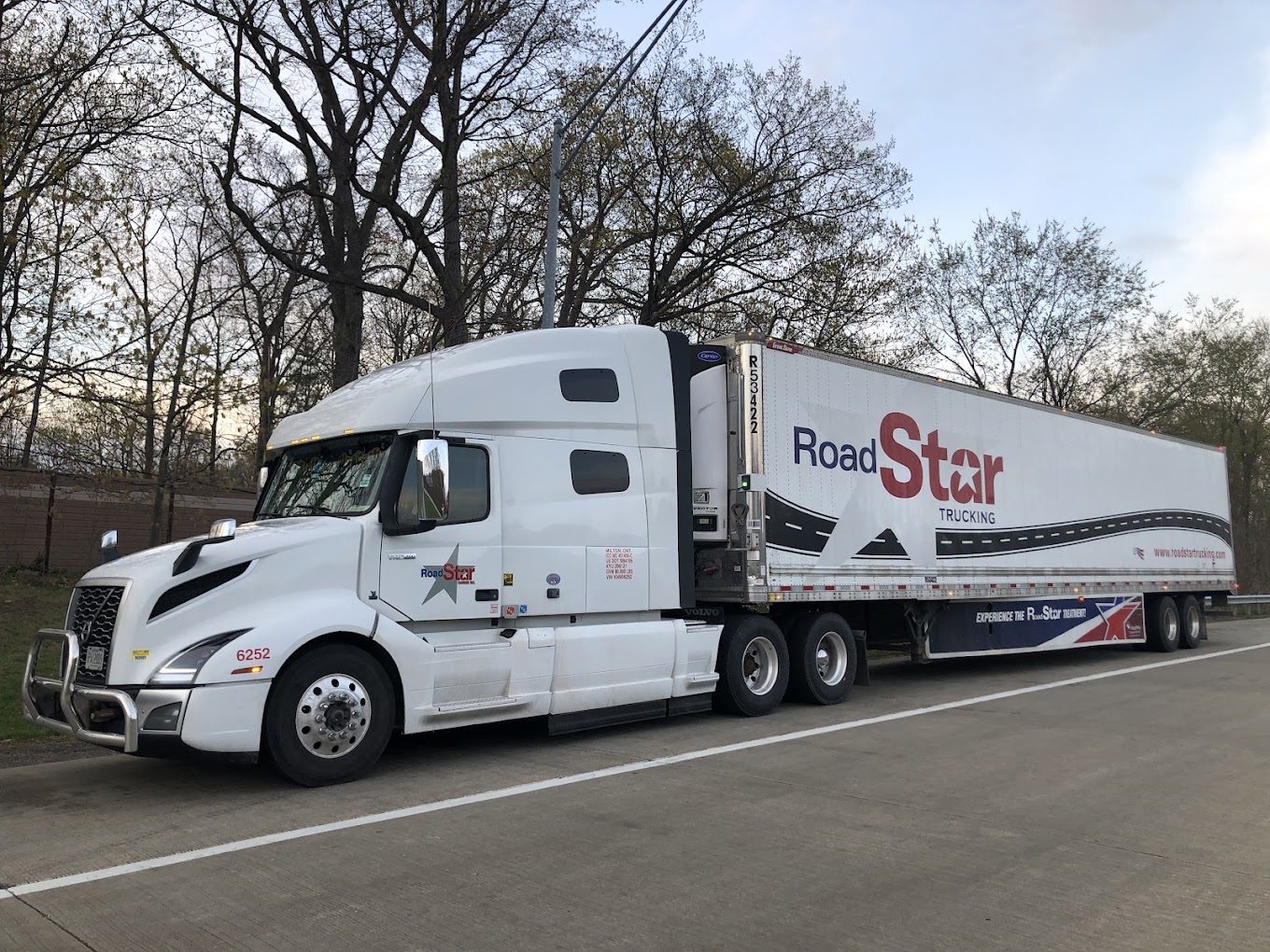 The RoadStar Trucking feature truck